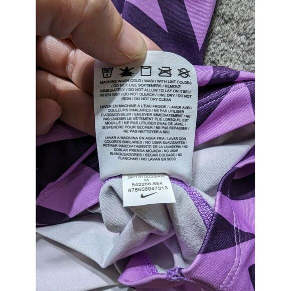 Nike Pro Athletic Tank Top Women's Size Medium Purple - Picture 5 of 11